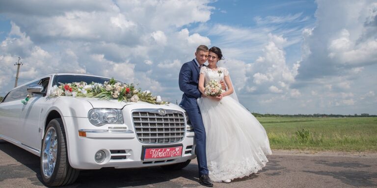 Wedding limo